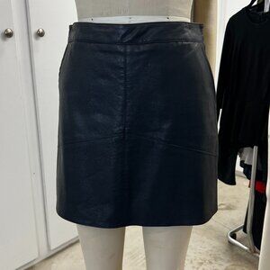 Lulus Vegan Leather Miniskirt